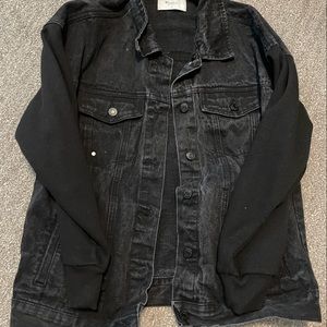 KanCan Black Denim jean jacket